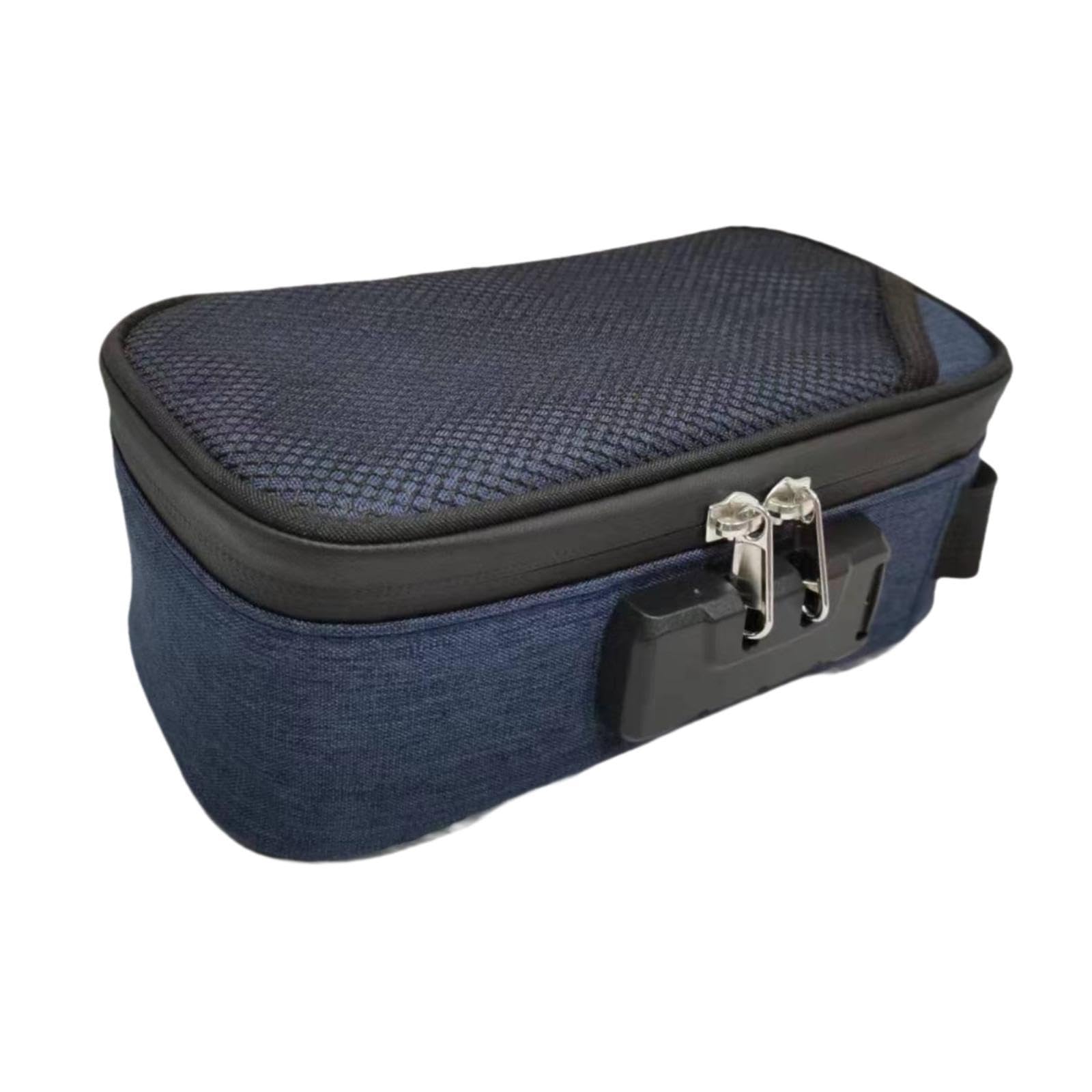 merishopp Smell Proof Bag Heavy Duty Portable Storage Case for Men Women Outdoor Party Dark Blue|Clothing, Shoes & Accessories | Mens Accessories | Backpacks, Bags & Briefcases-picture-18
