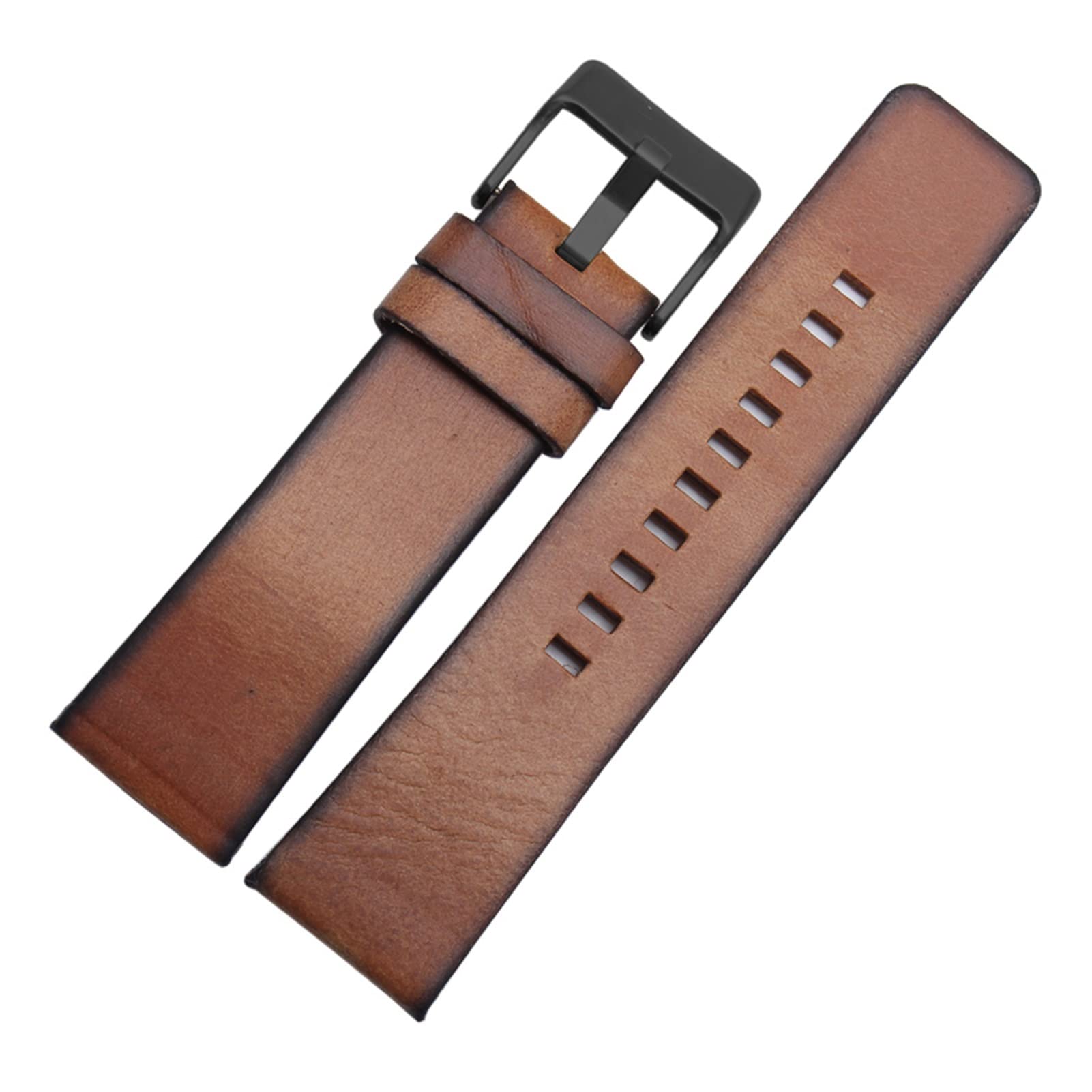 FYXT Authentic Leather Strap Compatible With DZ 1399 DZ4280 DZ4290 22mm 24mm 28mm Watch Strap