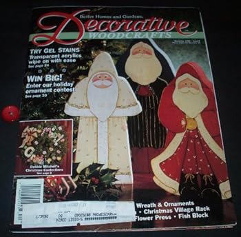 Single Issue Magazine Better Homes and Gardens Decorative WOODCRAFTS December 1992 Issue 8 (Vol. 2, No. 6) Book