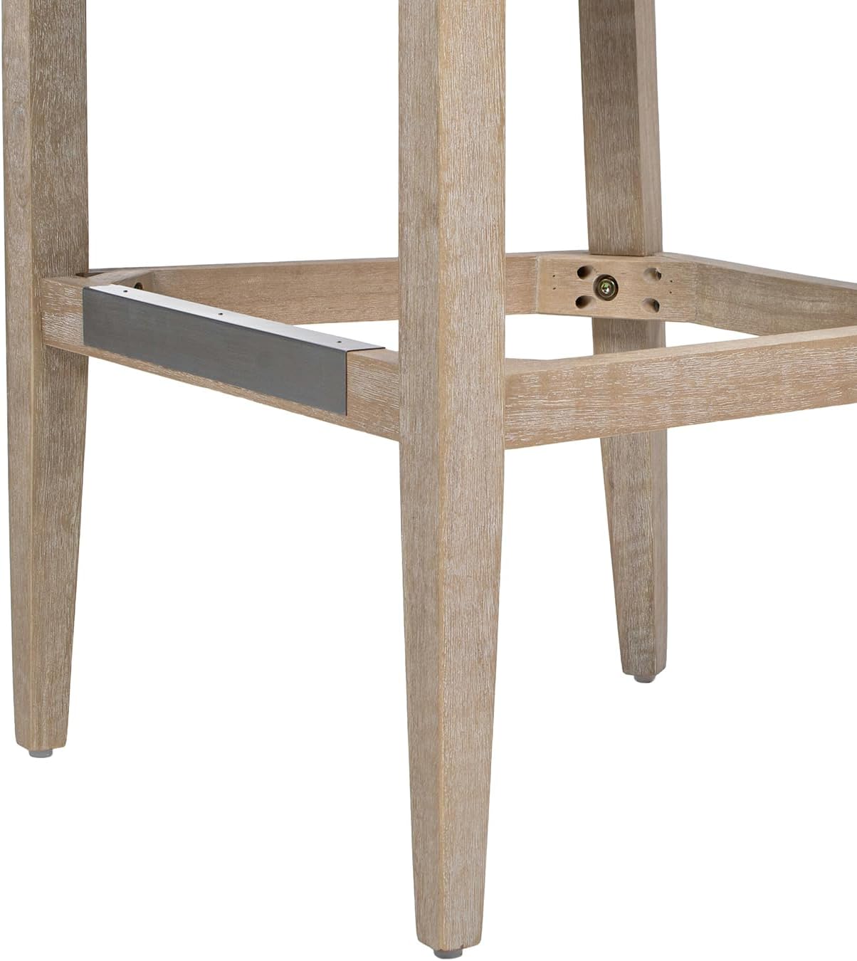 Jennifer Taylor Home Newport 30.5" Coastal Curved Back Upholstered Barstool