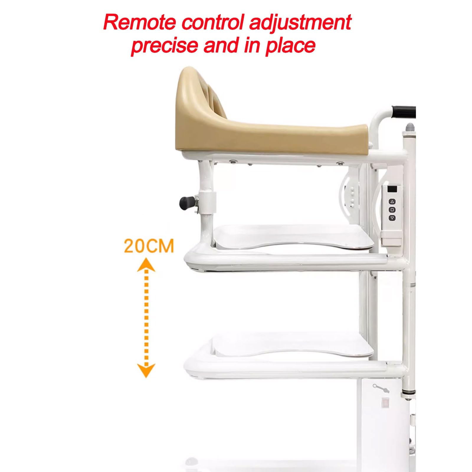 Silla de Ruedas Elevadora de Pacientes, Grúa for Elevación y Traslado de Pacientes, Silla de Ruedas Elevadora de Enfermería, Elevadores de Sillas de Ruedas for El Hogar (Size : A)