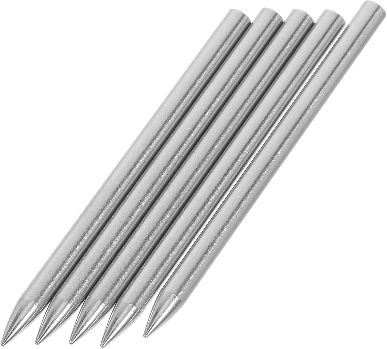 MOKKHNB 5pcs Steel Paracord Lacing Needles for Bracelet Weaving and Outdoor Sewing, Hand Sewing Tools for DIY Crafting and Braiding Bracelet Kits