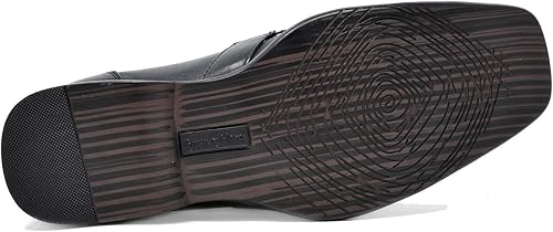 Vista 8 de Bruno Marc - Mocasines Giorgio clásicos sin cordones para hombre