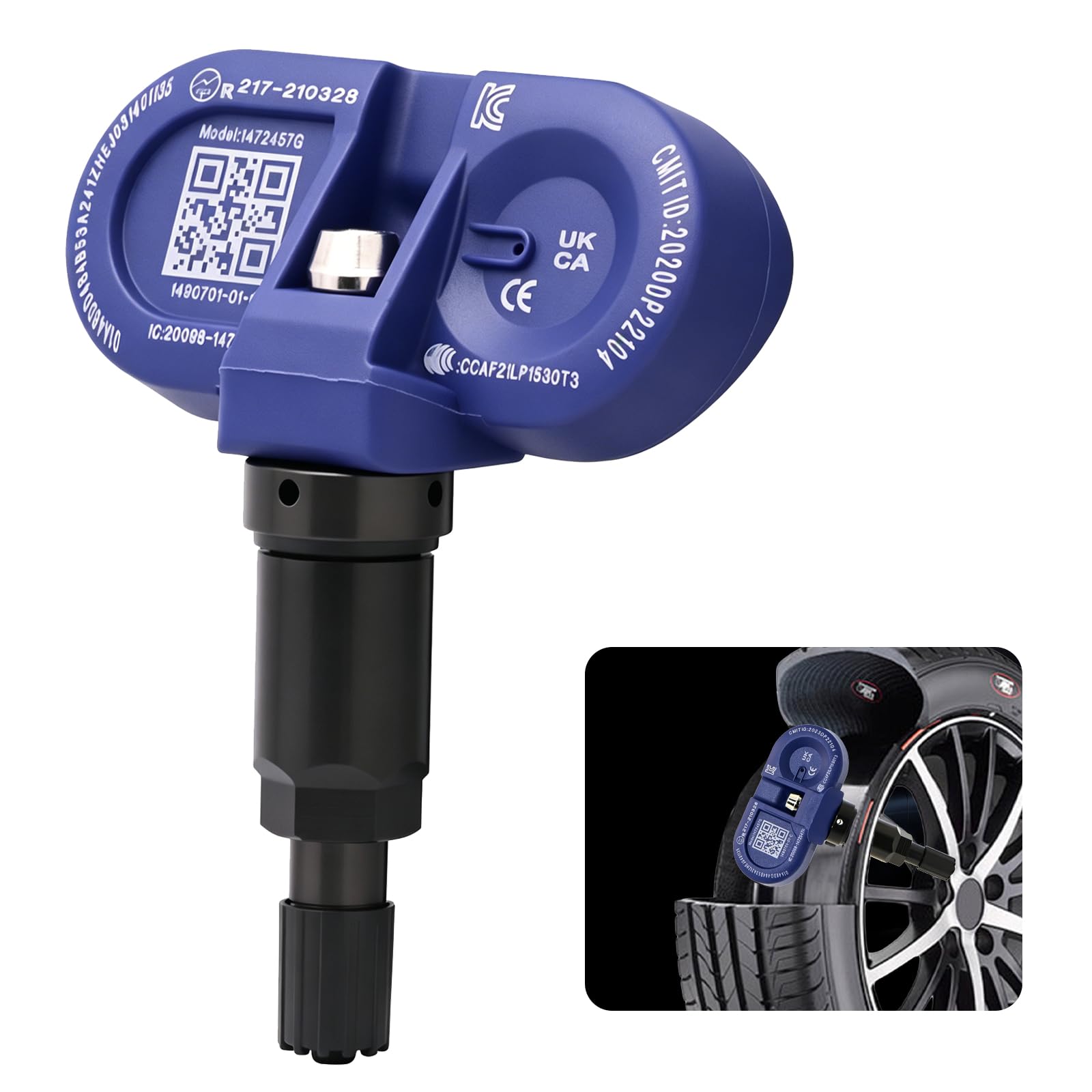 Capteur Pression des Pneus Système pour Tesla, Bluetooth TPMS Capteur
