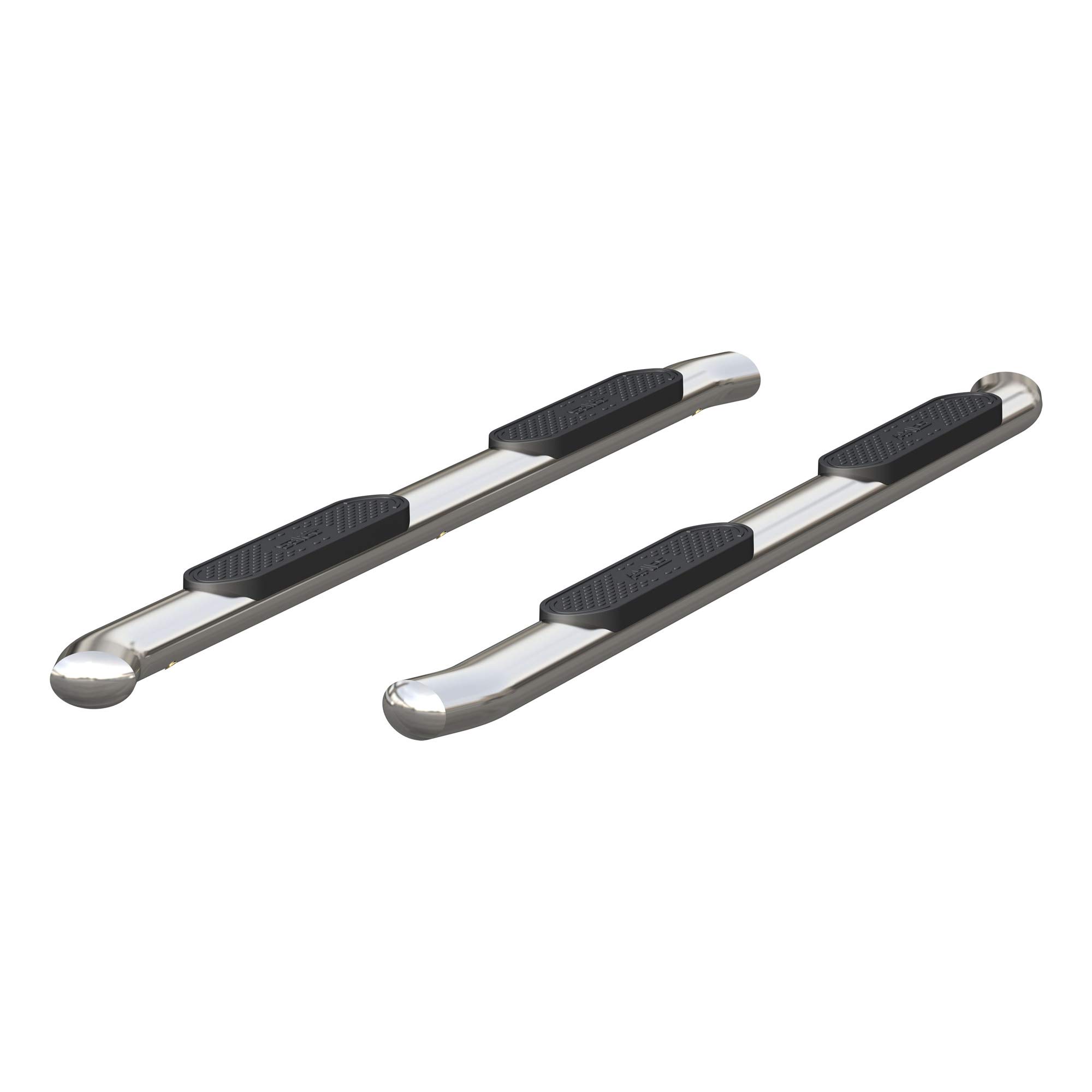 ARIES S225041-2 4-Inch Oval Polished Stainless Steel Nerf Bars, Select Dodge, Ram 1500, 2500, 3500