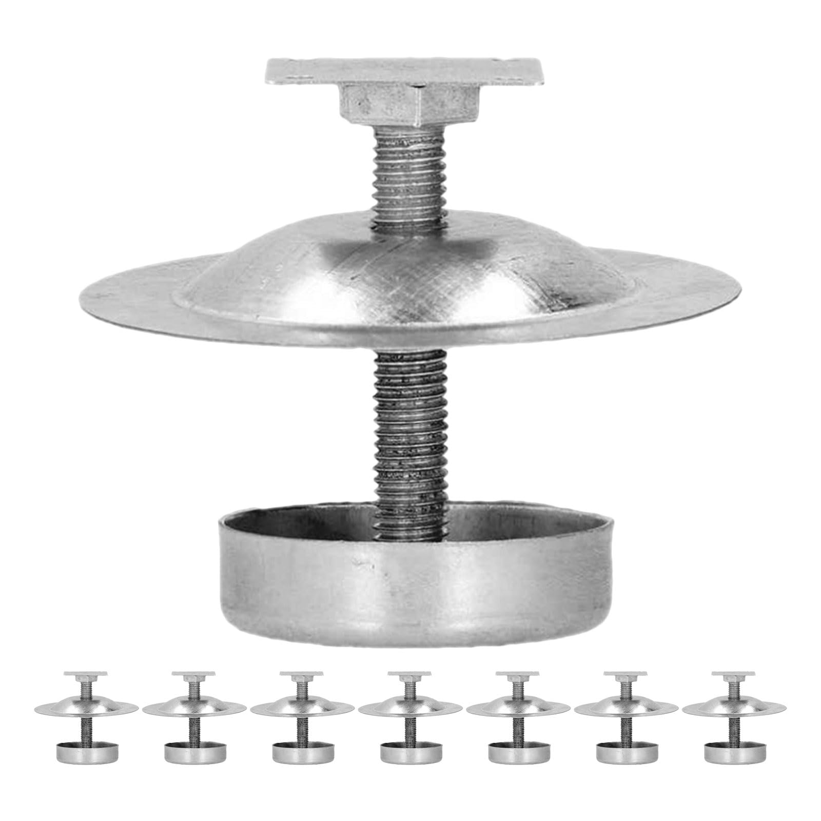 Supporto per Arnia in Acciaio Inox, 8 Pezzi, Regolabile