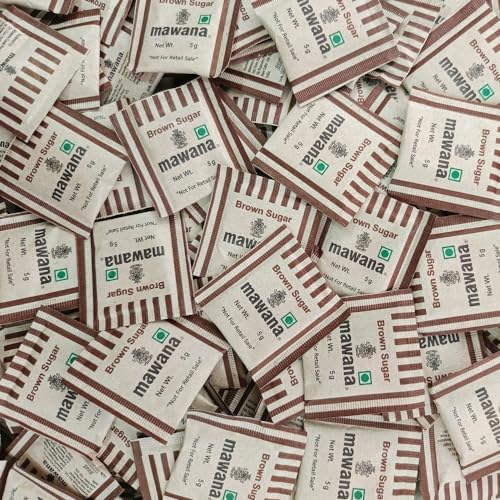 Image of Mawana Brown Sugar Sachets 5gm, (100 sachets)