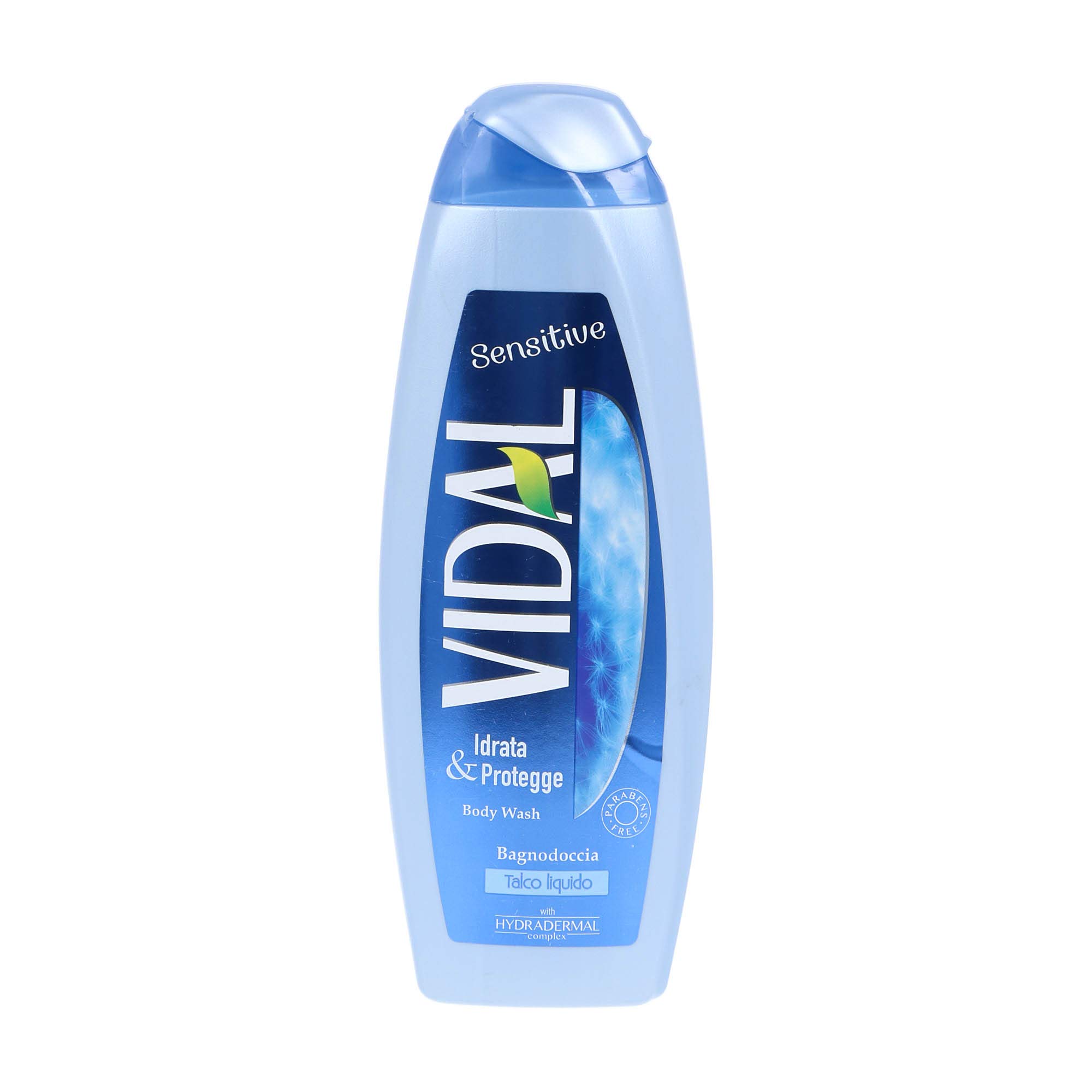 Vidal: "Sensitive" Bath Foam with Liquid Talc 500 Ml - 16.9 Fl Oz [ Italian Import ]