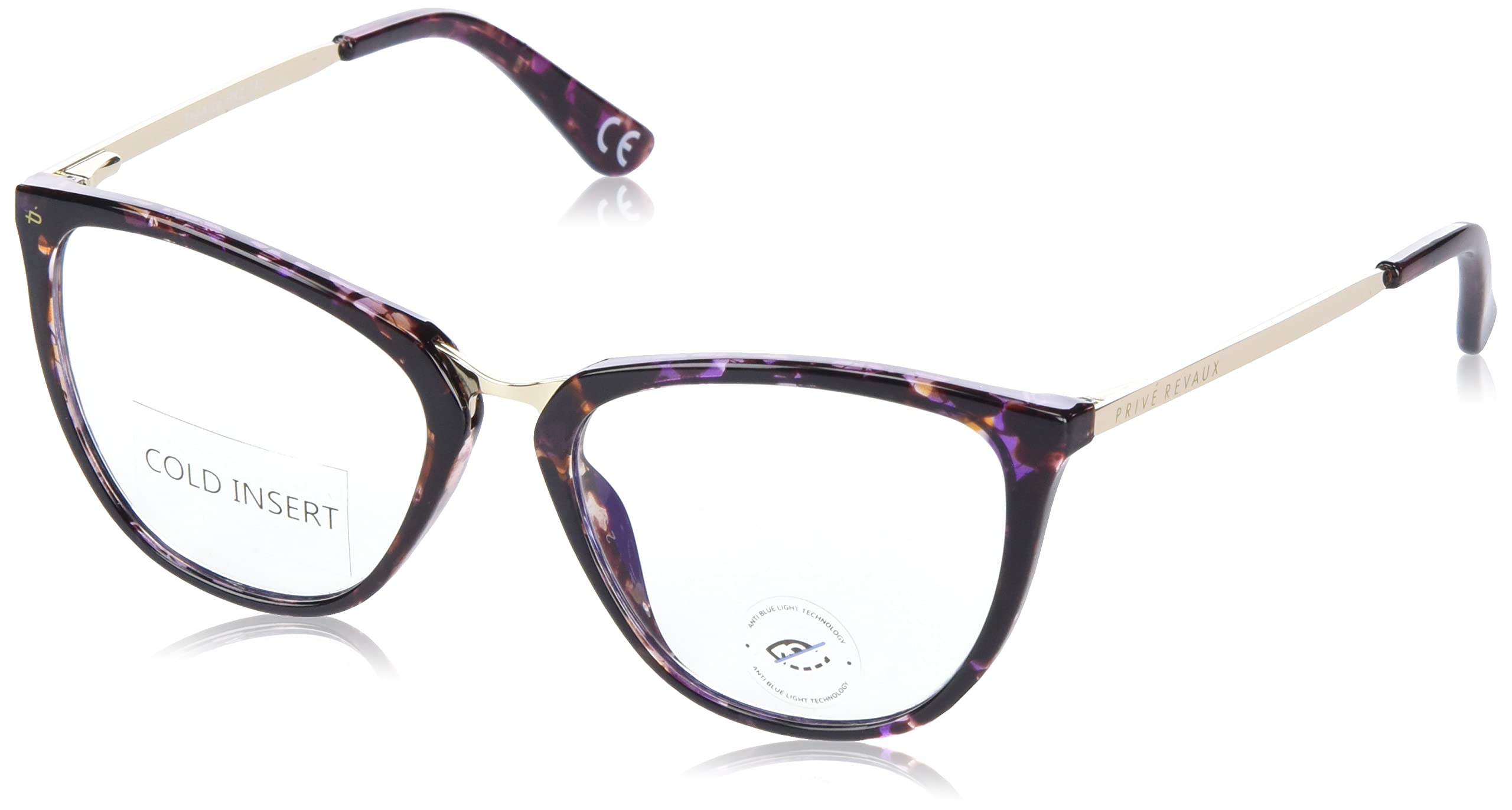Prive' Revaux Prr The Alice/bb HKZ/18 VIOLET HVNA Eyewear Unisex Propionate, Standard, 18