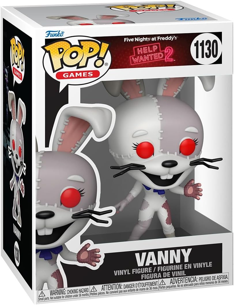 Funko Pop! Games: Five Nights at Freddy's - Vanny - Collectable Vinyl Figure - Gift Idea - Official Merchandise - Toys for Kids & Adults - Video Games Fans