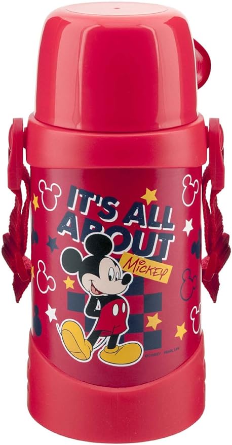 Amazon ベストコ ダブルステンレス 2wayキッズボトル 600ml ミッキーマウス Nd 51 水筒 マグボトル オンライン通販
