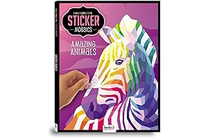 Kaleidoscope of Creative Creatures Stickers That Shimmer