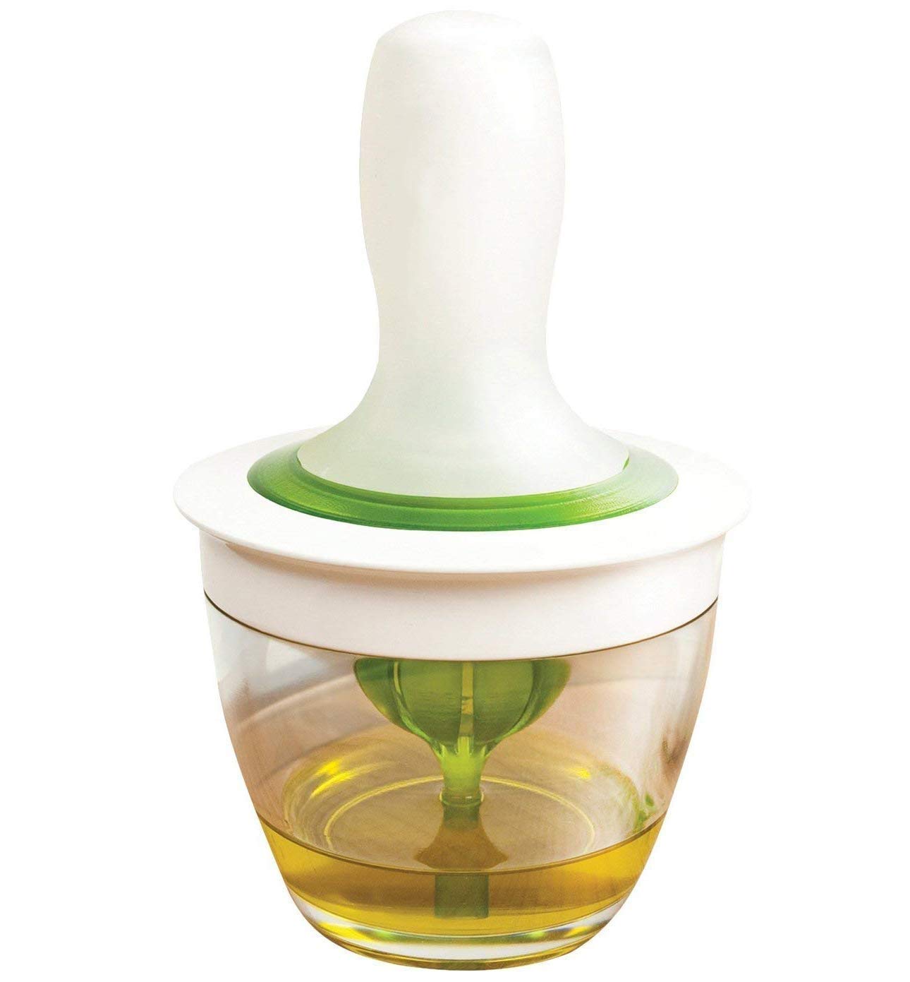 ORPIO (LABEL) Kitchen Silicone Oil Brush BBQ Chef's Basting Set (Green)