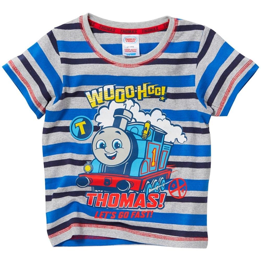THOMAS & FRIENDSTank Engine Short Sleeve T-Shirt Cheeky Face Let's Go UK Seller