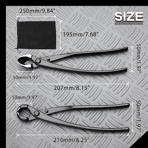 Speedwox PKCCS8-1461-FBA Concave Cutters And Spherical Knob Cutters Bonsai Branch Tool Kit Concave Branch Cutter Knob Branch Cutter Bonsai Tools Bonsai Branch Cutter Bonsai Knob Cutter Branch Scissors Bonsai Tool Kit thumb #5
