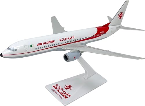 Air Algerie 737-800 modelo miniatura de avión Snap Fit 1 200 Parte # ABO-73780H-014