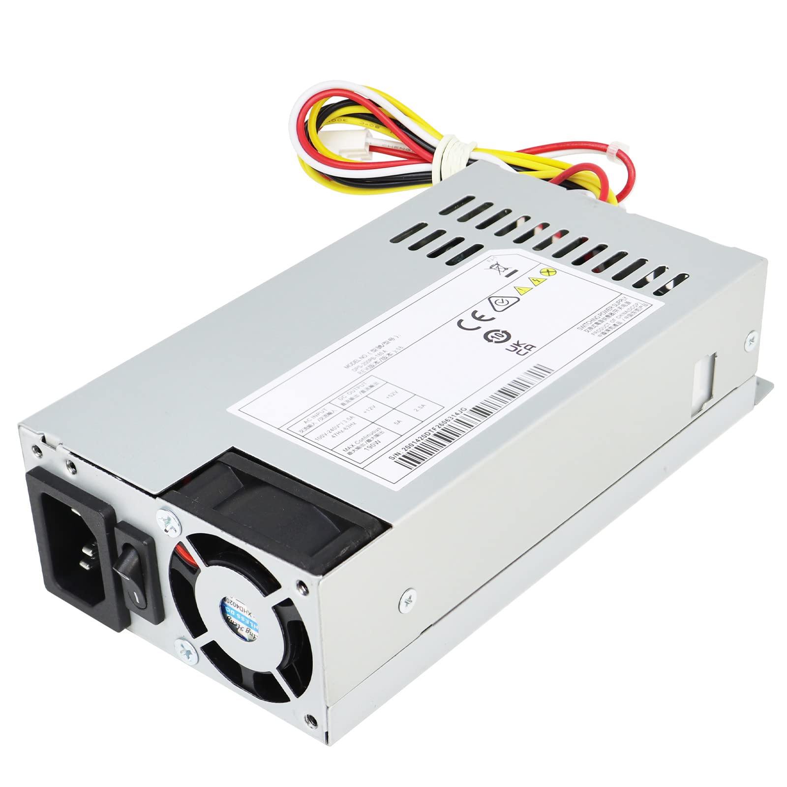LXunUpgrade DPS-200PB-185 A 190W Power Supply Replacement for hikvision 7808N POE Video Recorder Compatible with Delta 7816N 7916N 7808N DPS-200PB-185A DPS-200PB-203A DPS-200PB-205A 101700342 6+2pin
