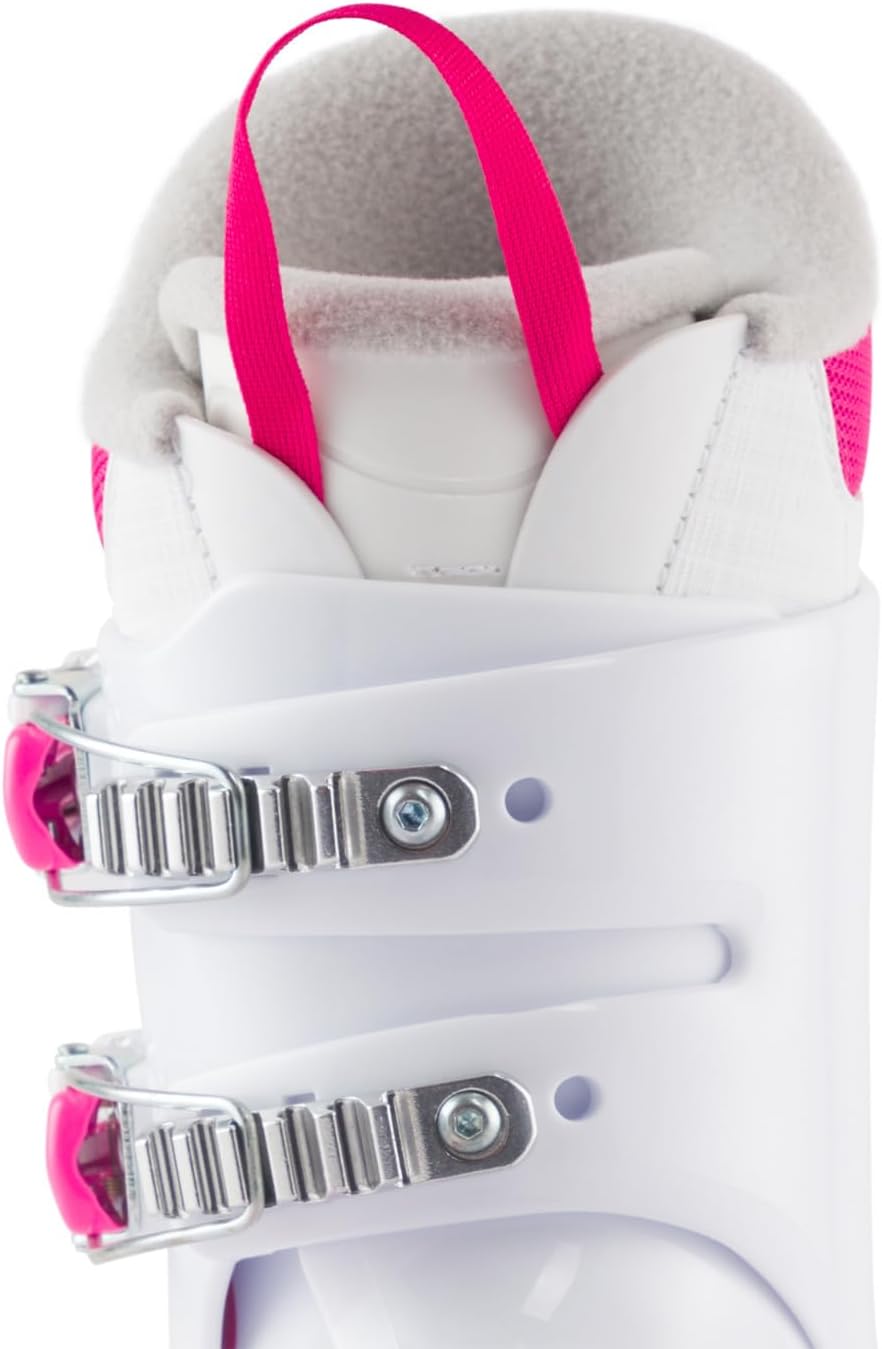 Rossignol Comp J4 - Kids Ski Boots for Downhill Skiing - White