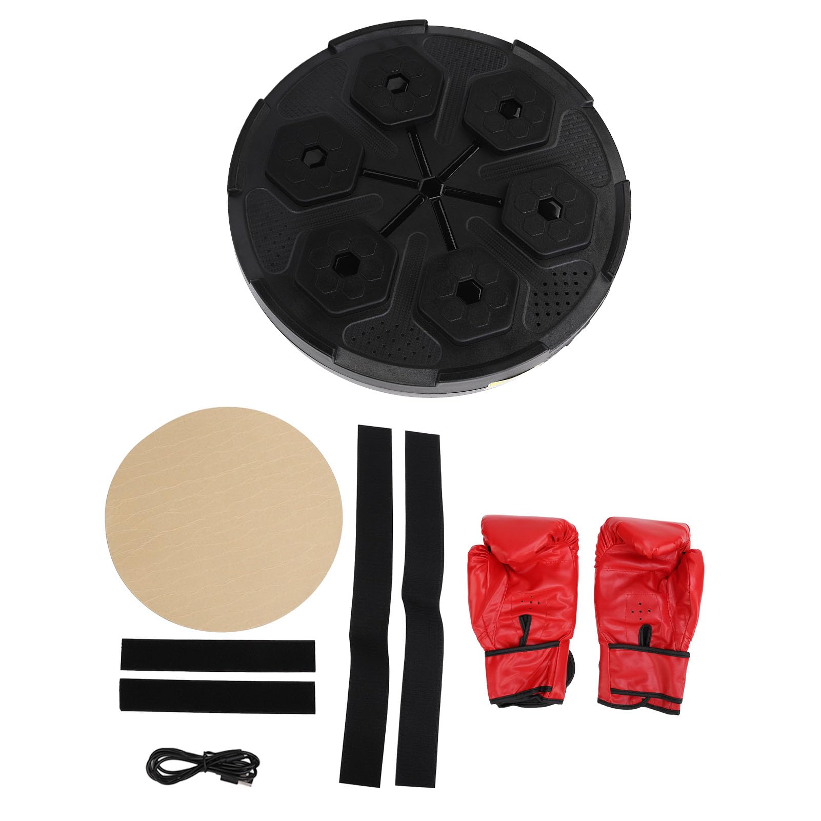 Máquina de Boxeo con Música Inteligente con Diseño de Cojín Suave, Modos de Salto Ajustables para Ejercicio en Casa