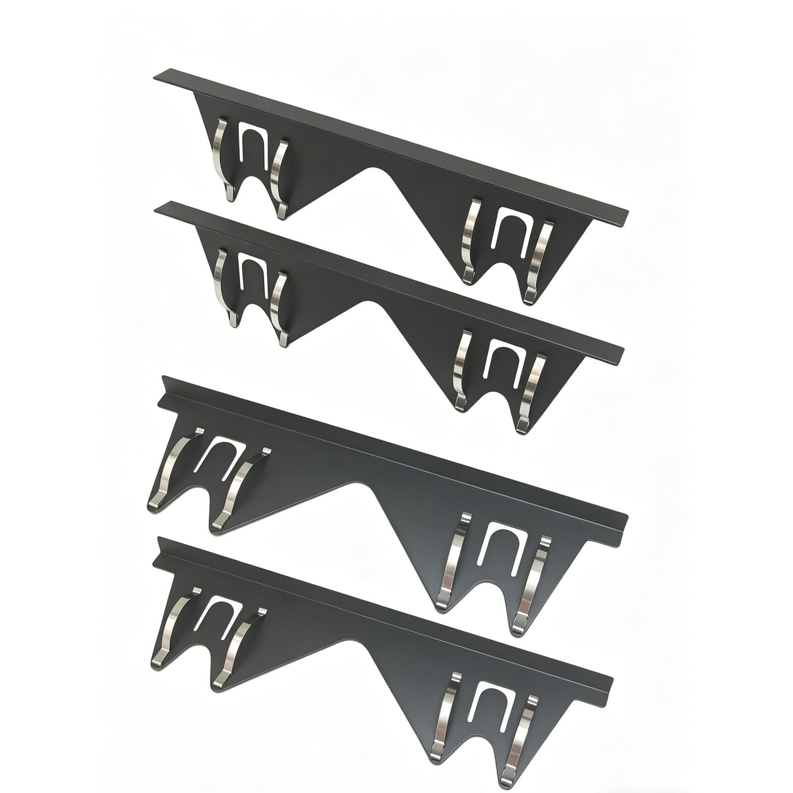 Oxxggkao Flexible Spring Stove Side Gaps Covers Set Stainless Steel Texture Suitable for Kitchen Countertops Easy Maintenance Easy Clean Stove Spacer