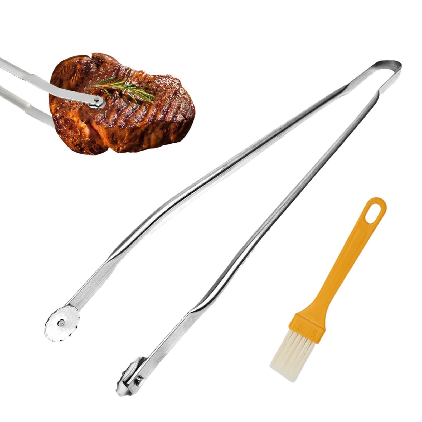 Edelstahl Küchenzange - Vielseitige Grillzange Für BBQ Und Buffet