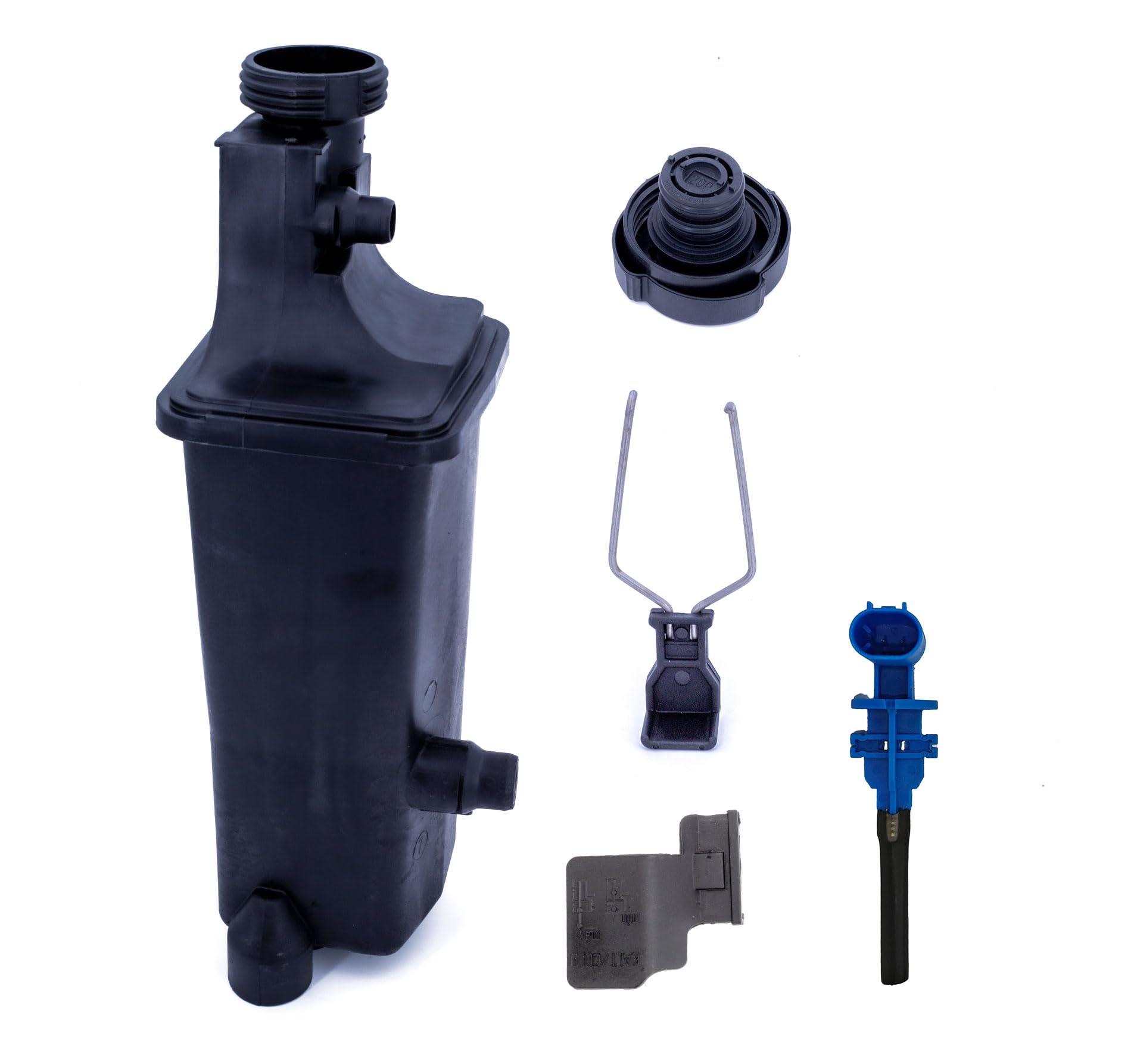 LuluViolen 17137787039 Coolant Overflow Reservoir Tank for X3 X5 330xi 330i 330Ci 328i 328Ci 325i 325Xi 325Ci 323i 323Ci 320i M52 M54 E46 E83 Engine