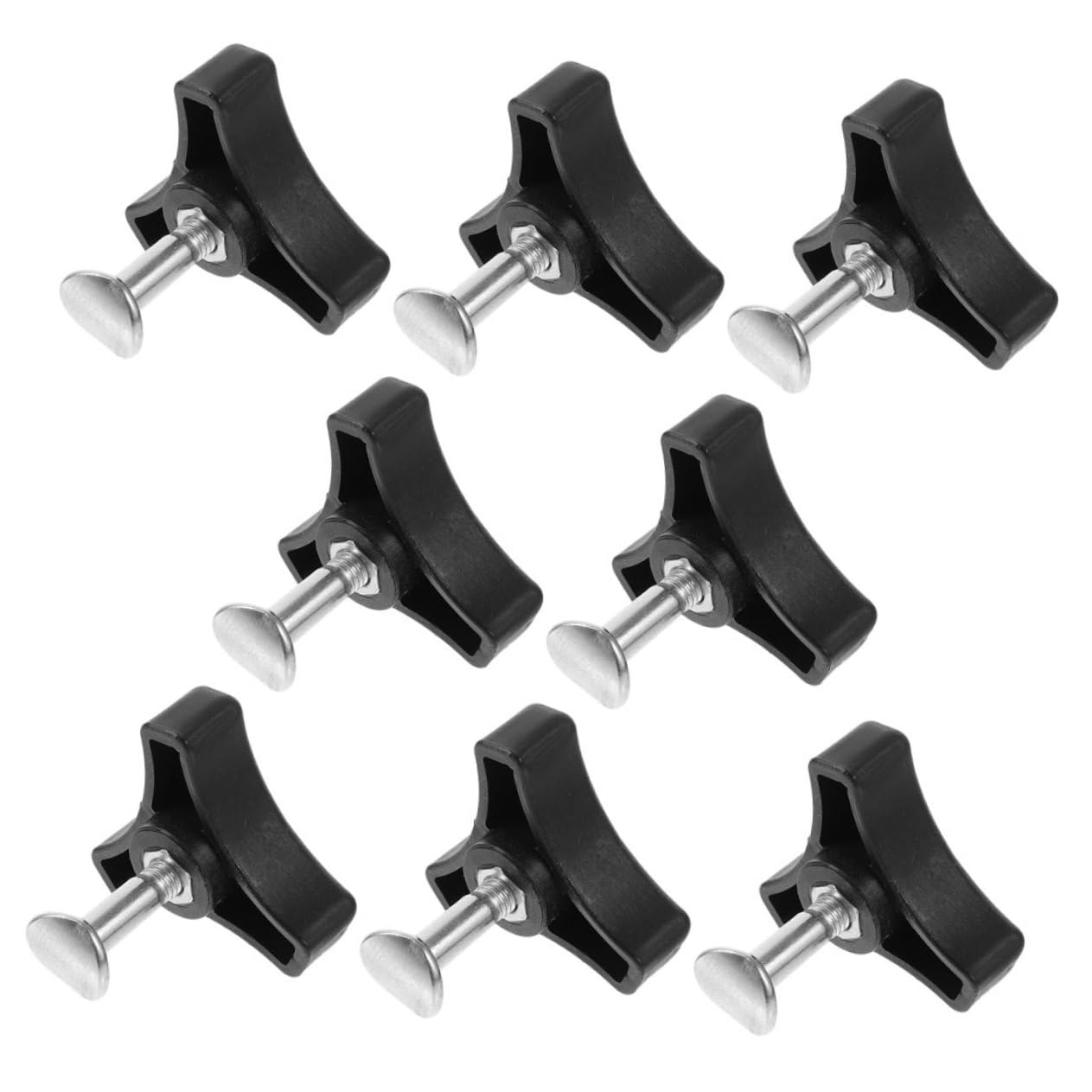 Accesorios para y reparación de cortacésped tornillos triángulo y manijas de repuesto 8 piezas