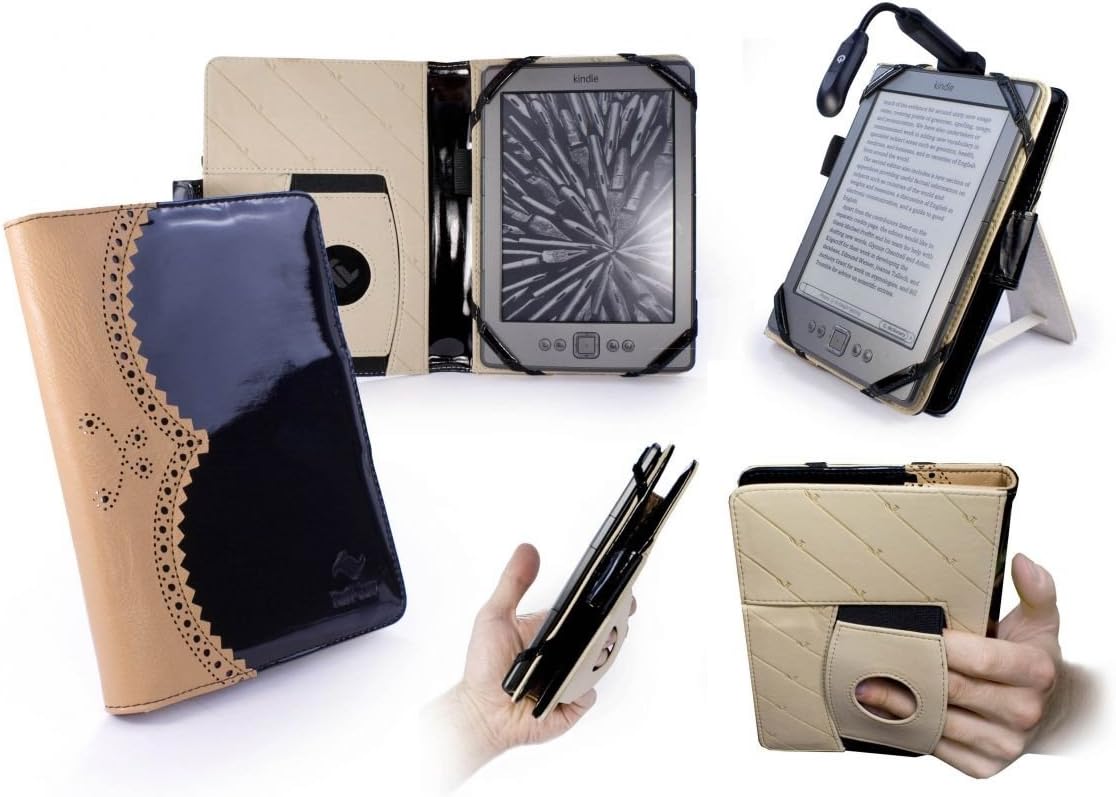 TuffLuv Leather 'Embrace Plus' Brogue case cover for