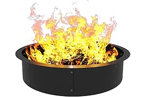 36-Inch Round Outdoor Fire Pit Ring | Premium Quality