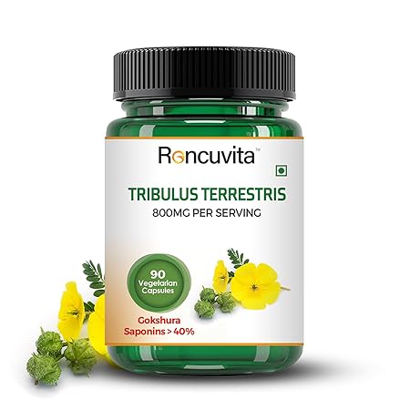 Buy RONCUVITA&trade; Grade A Tribulus Terrestris 800mg, Gokshure Men's Wellness  Capsule - 90 Vegetarian Capsule Online at Low Prices in India - Amazon.in