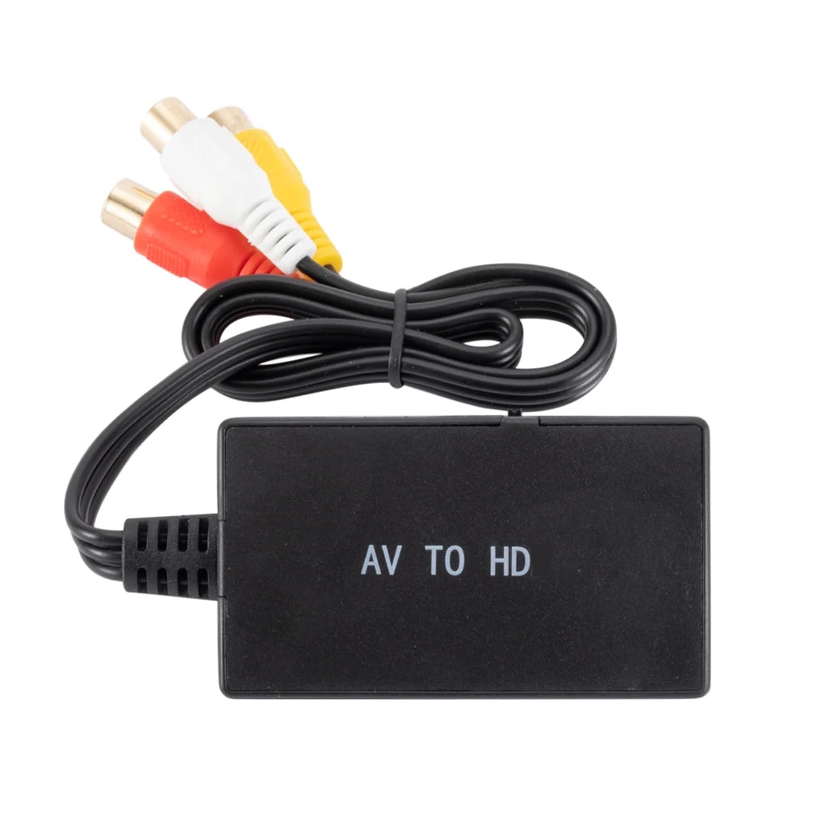 Adaptador de Video Compatible con AV CVSB L/R a HDMI Convertidor de Video HD 720P 1080P Conversión Compatible con AV a HDMI Compatible con PAL