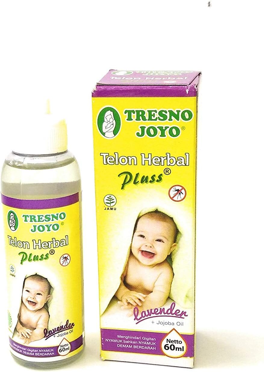 Minyak Telon Oil Herbal plus - Lavender, 60 Ml (Pack of 6)