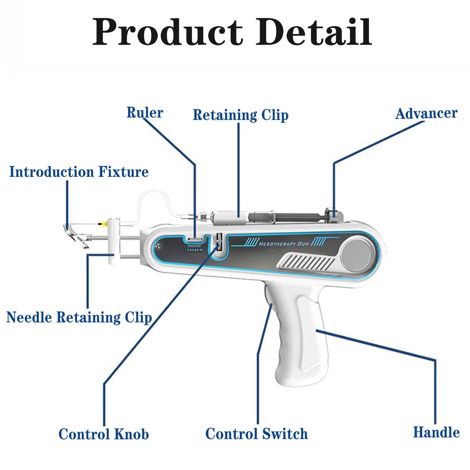 Mesogun Mesotherapy Gun, Mesotherapy Gun Injector, Water Injector