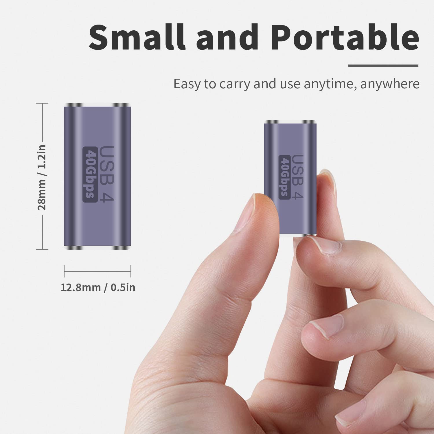 Amazon.co.jp: Poyiccot USB Type C メス メス 中継アダプタ、40Gbps
