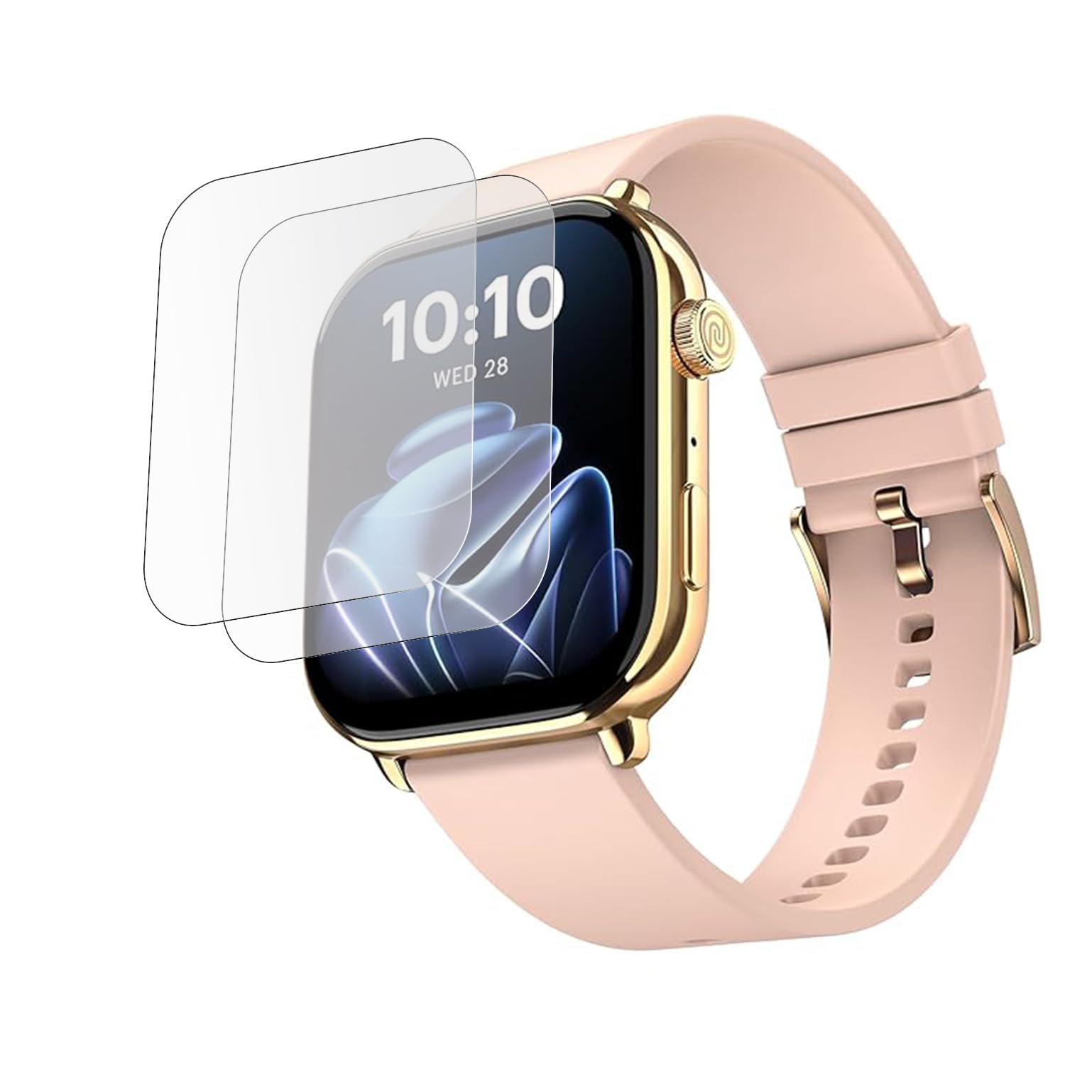 Screen Guard Protector For Noise Pulse 4 Max Smartwatch |1.96"| Bubble Free, Easy installation kit HD Clear Full Cover (PACK OF 2) (B0DB91TJZ8) Amazon Price History, Amazon Price Tracker