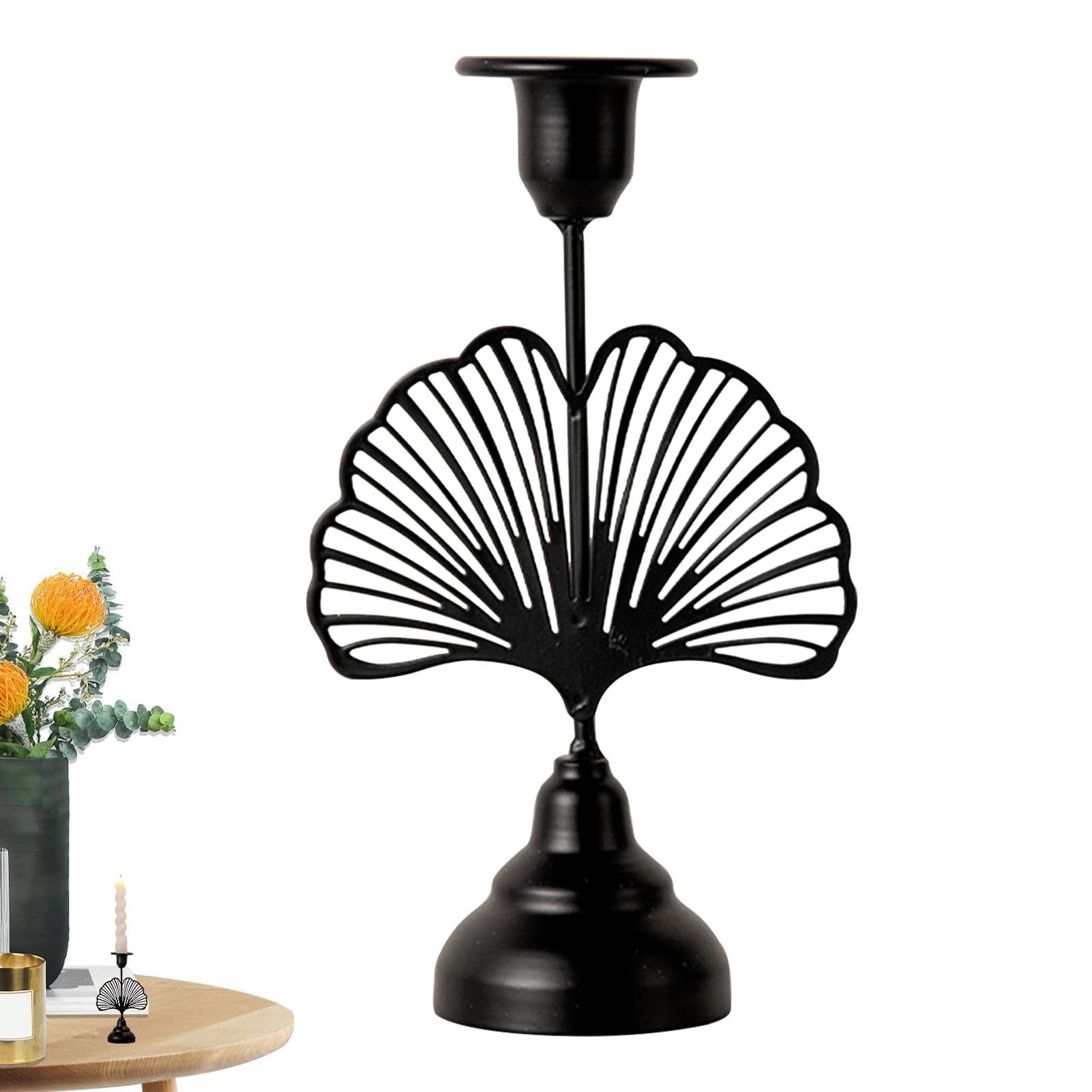 Bougeoir Rétro En Fer | Élégant Bougeoir Au Design Européen Vintage