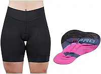 Bermuda Ciclismo Feminina Compressão Forro Gel D80/120 MPRO Rosa