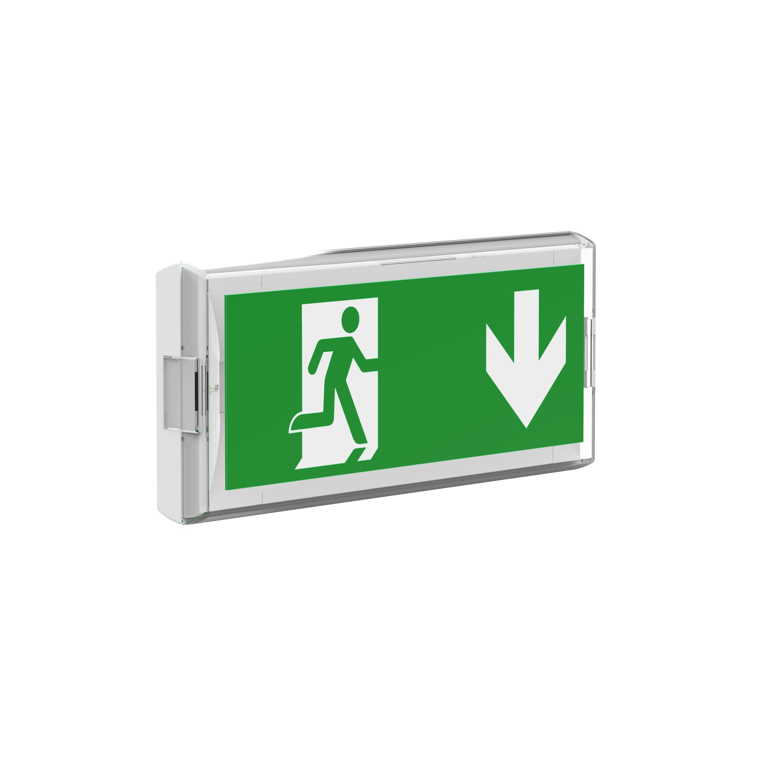 shopVG IP 20 LED Continuous Light Emergency Light Emergency Lighting Emergency Exit Escape Route Light with Test Remote Control - Image 3