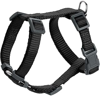 HUNTER Geschirr London Vario Rapid | Schwarz | Größe Mini 18-30/XXS | 4-Fach verstellbar | mit Sicherheitsverschluss | weich & flexibel | reißfest & schnelltrocknend | leicht & pflegeleicht product image