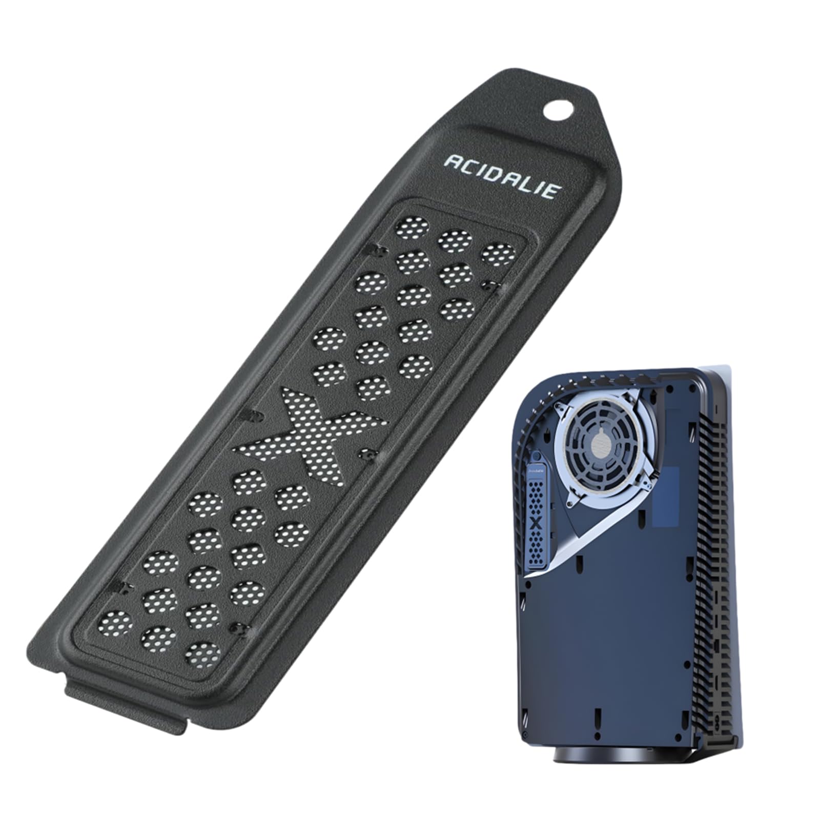 aiqaede PS5 heat sink expansion slot dust cover (black)