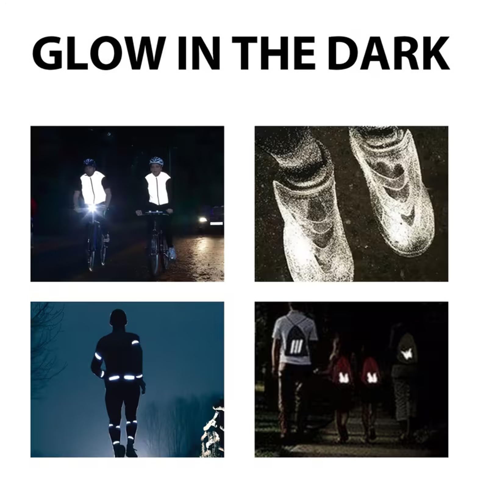 Reflective Spray Paint - Bike Fluorescent Marking Spray - Bicycle Luminous Marking Paint - for Camping Hiking Travel Outdoor Commuting Dirt Mountain — view 4