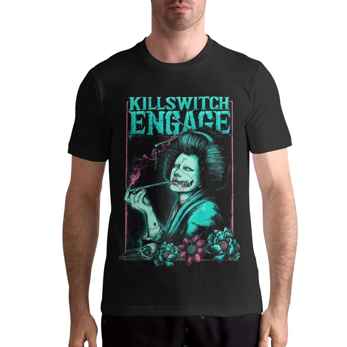 LloydRValdiviaKillswitch Engage T Shirts Men's Tops Short Sleeved Round Neck Cotton