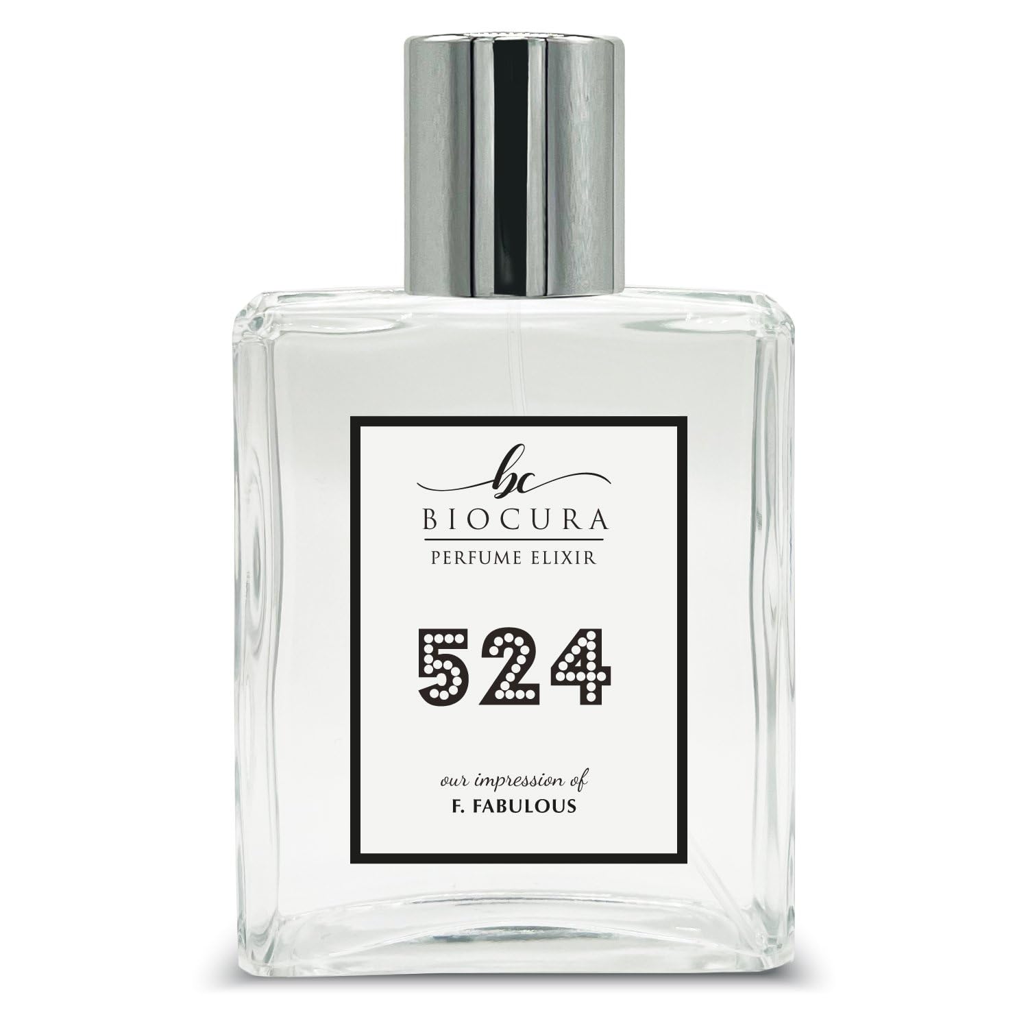 BC Perfume 524 Inspired by Tom F F. Fabulous For General Usage Replica Fragrance Dupes Eau de Parfum Spray Bottle 3.4 Fl Oz/100ml-X1