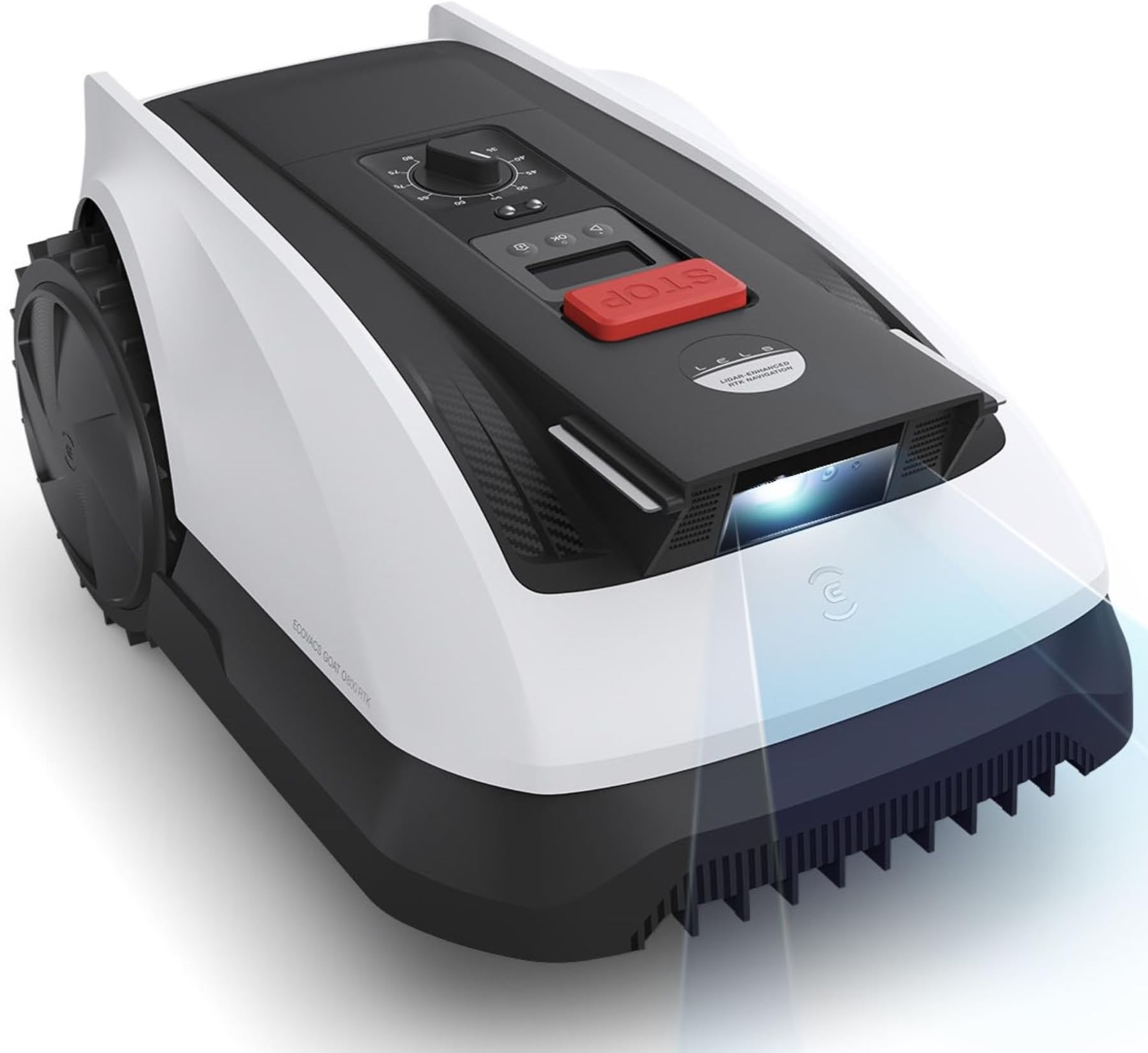 Robot Tagliaerba N1600PRO – Senza Filo Perimetrale, Con RTK+Visione AI, Taglio A U, Fino A 1600 M², Controllo Da App