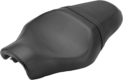 VG MOTO Cojín de asiento de pasajero de motocicleta de 2 en adelante para Harley Davidson Sportster XL 883N XL1200C 48 72 2010-2016