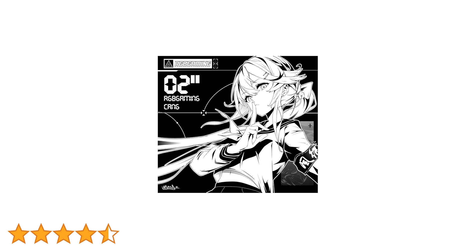 Amazon.co.jp: RGB GAMING 蒼 ガラスマウスパッド : パソコン