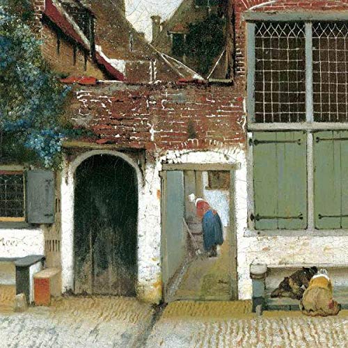 Amazon.co.jp: ヨハネス・フェルメール『デルフトの小路』高精彩工芸画