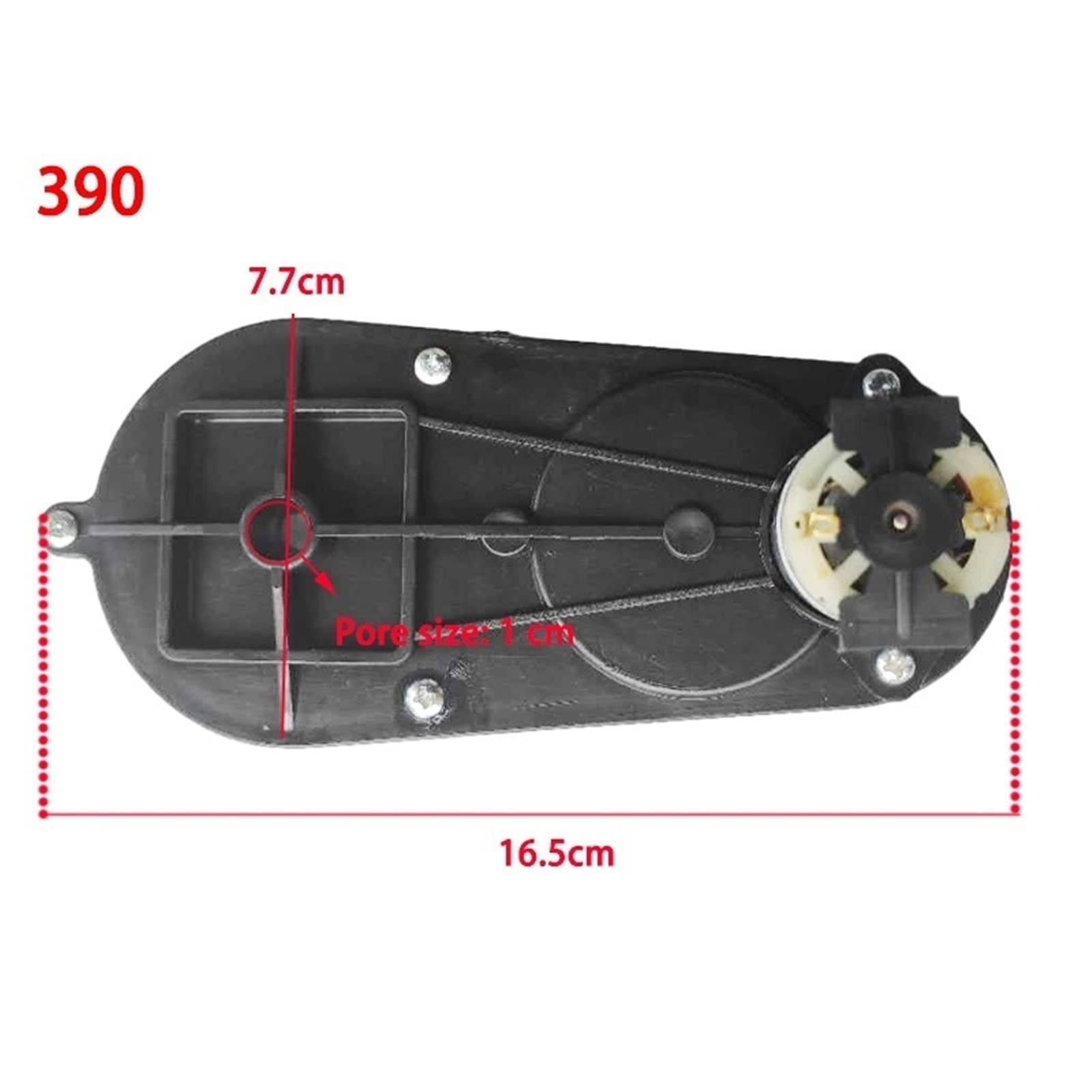 Electric Replace 1pcs Electric Car Gearbox with Motor 12V 390 550 DC Motor Kid Ride On Car Engine Electric Stroller High Speed Motor Gearbox Gearbox Ride (Color : 2pcs 12V390 20000rpm)