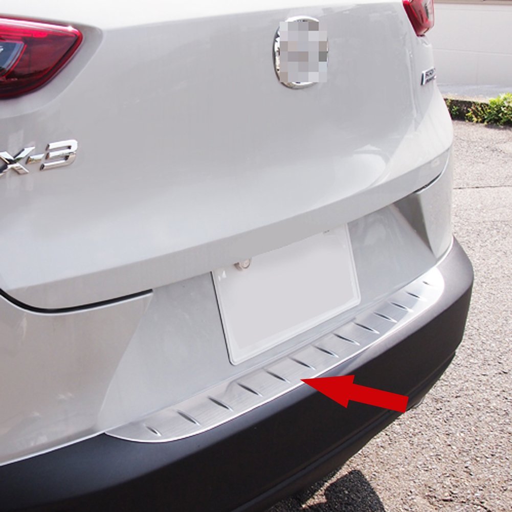 Buy Fit for Mazda CX3 2016 2017 2018 2019 Rear Bumper Sill Plate Guard