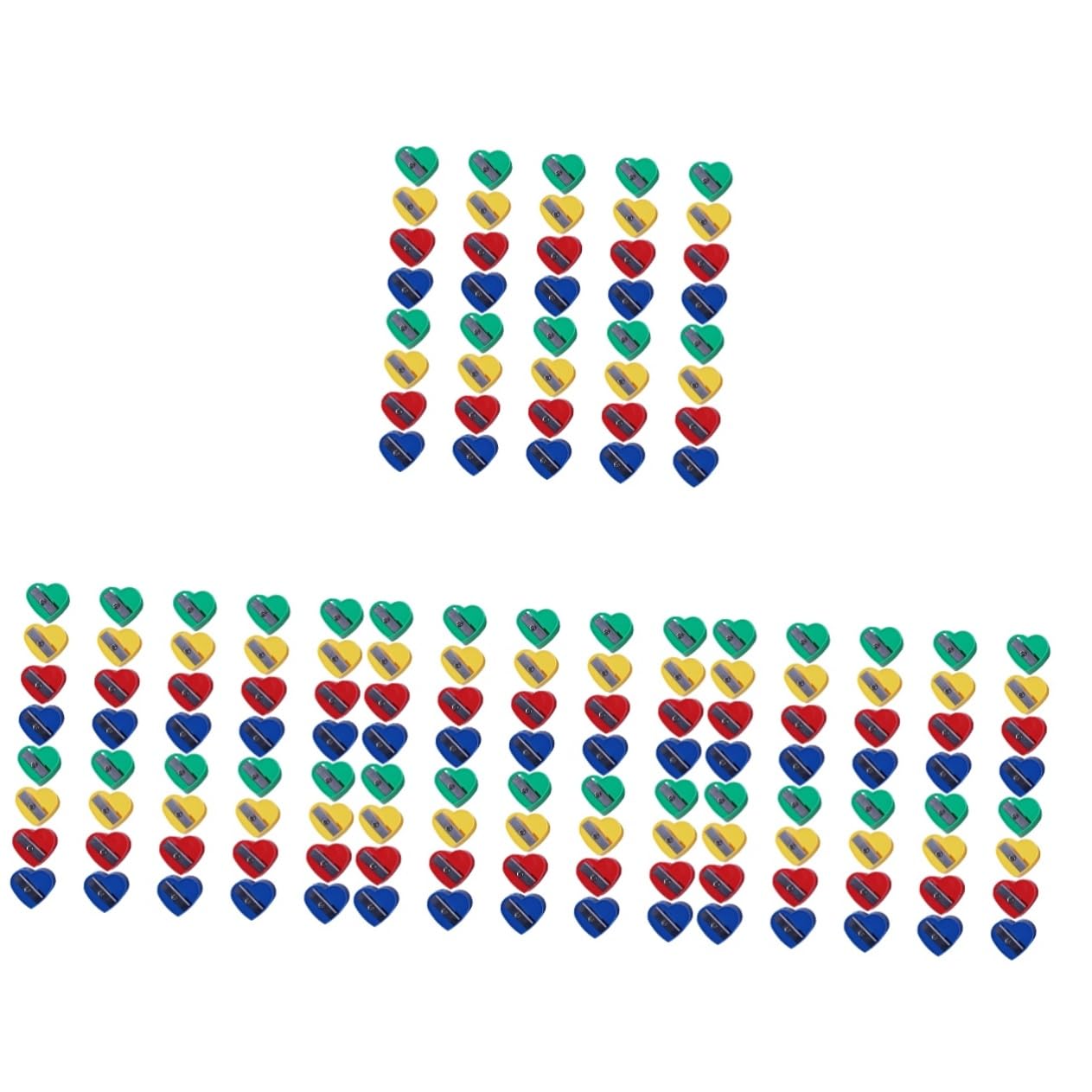 OSALADI 4 Set Temperamatite Manuale Per Design E Resistente Temperamatite Portatile Sicuro Per Scuola E 40 Pezzi * 4